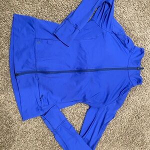 Lole Blue Full-Zip Jacket